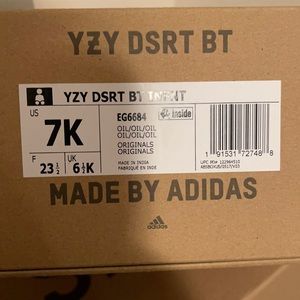 Yeezy desert boots infant